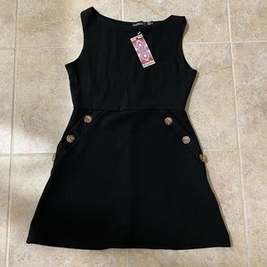 Boohoo Black Mini dress NWT